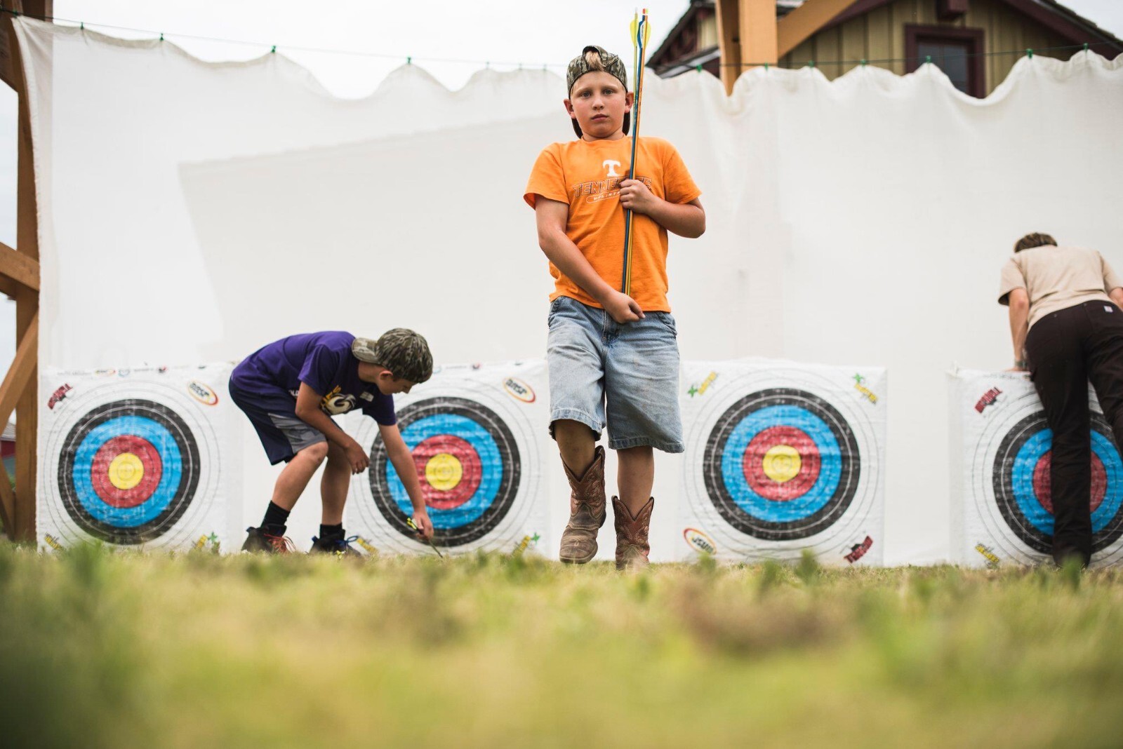 Morrell Youth Deluxe GX Archery Target 80cm Face | Built for Youth NASP Practice