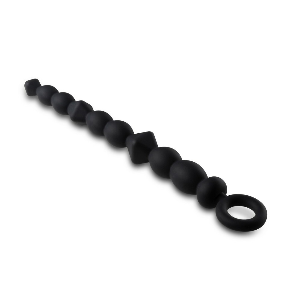 Blush Anal Adventures Platinum Silicone Beginner Butt Beads Easy Pull Loop
