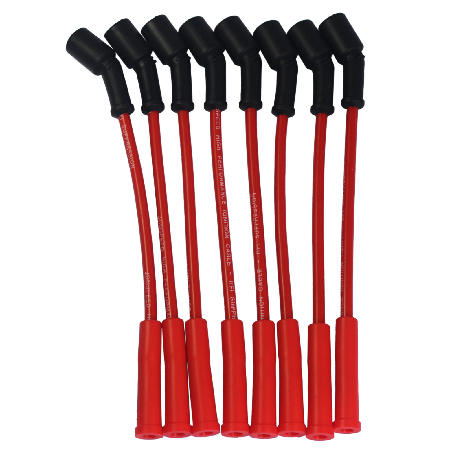 JDMSPEED Performance Spark Plug Wires Street Fire Chevrolet Truck 4.8 5.3 6.0