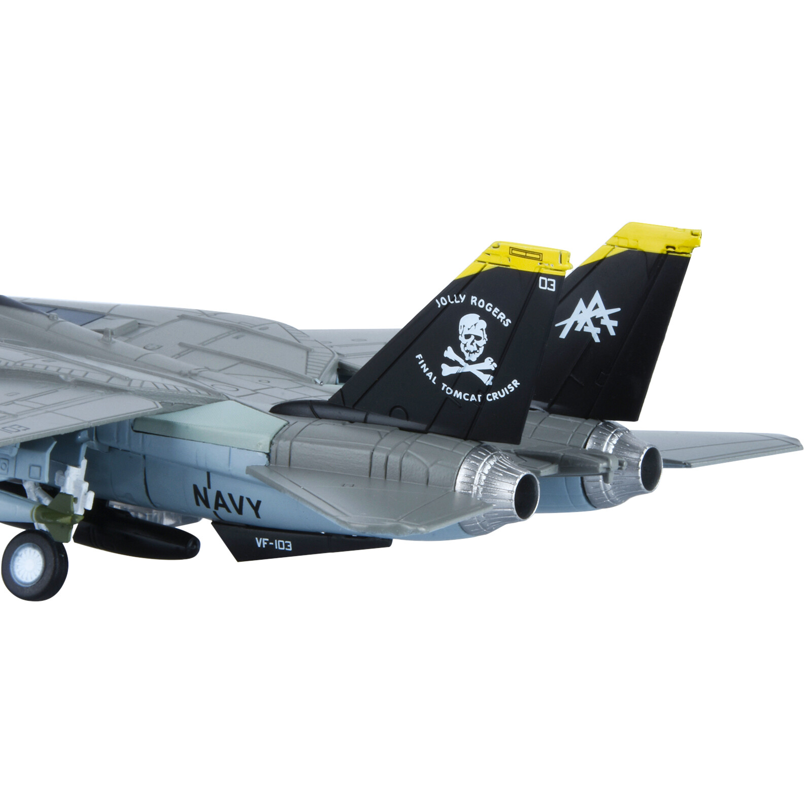 1:100 F-14 Tomcat US Fighter Jet Model Alloy Aircraft Diecast Military Ornaments