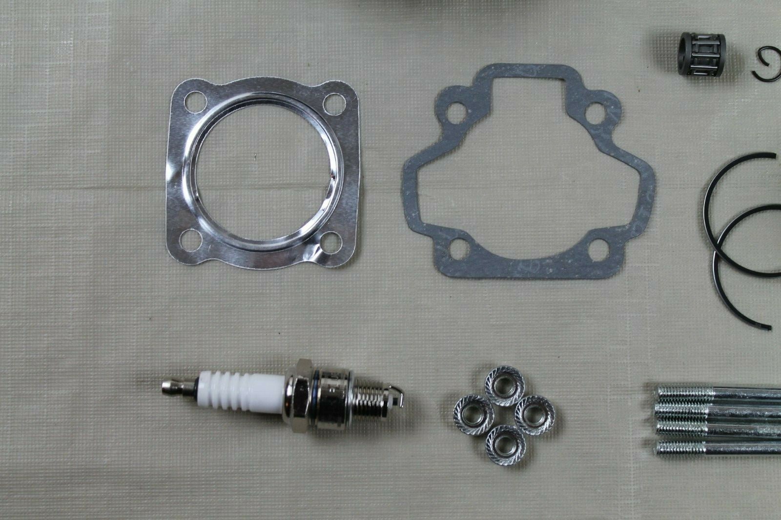 Suzuki JR50 JR 50 Top End Rebuild Kit Cylinder Head Piston Rings 1978-2006