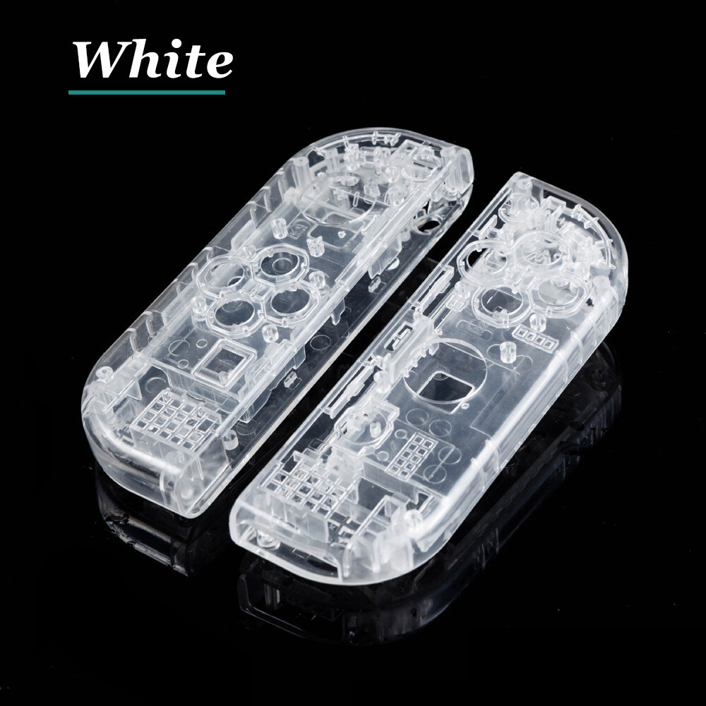 For Nintendo Switch Joy-Con Replacement Shell Case Housing DIY Translucent 1Pair