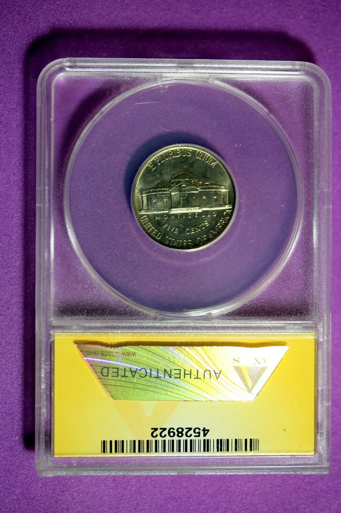 1940 ANACS MS64 Jefferson Nickel #B29552