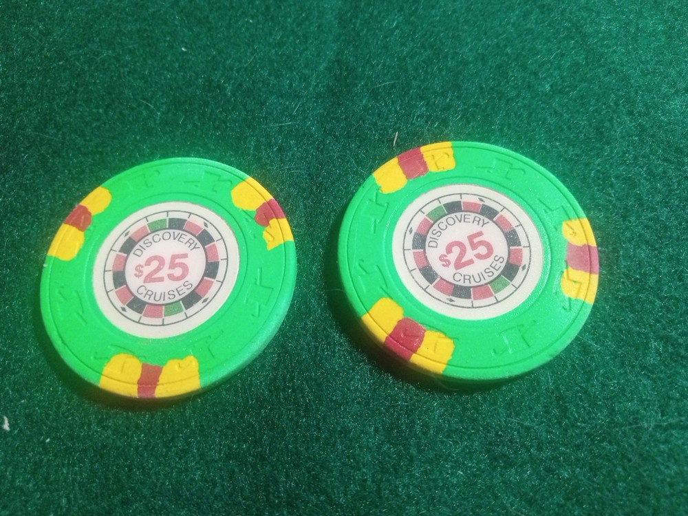 Discovery Cruises Wet $25 Chip
