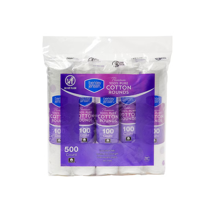 Berkley Jensen Cotton Rounds, Multi-purpose, Multi Pack, 500 Ct