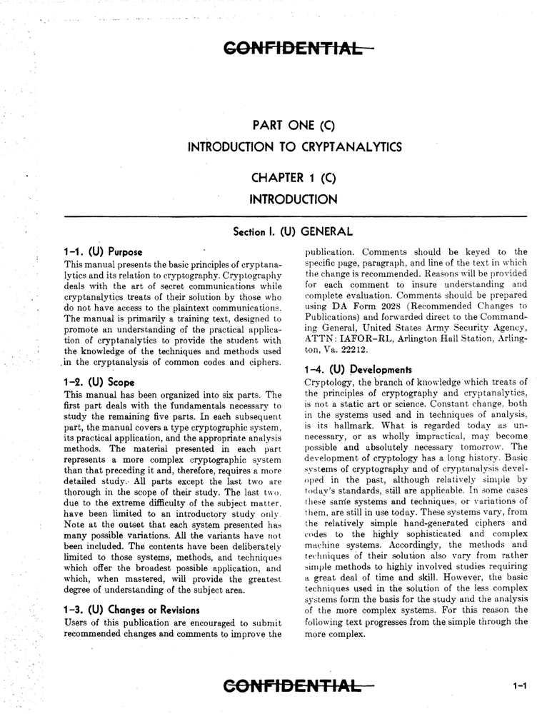 357 Page 1970 Declassified BASIC CRYPTANALYTICS TM 32-220 Technical Manual on CD