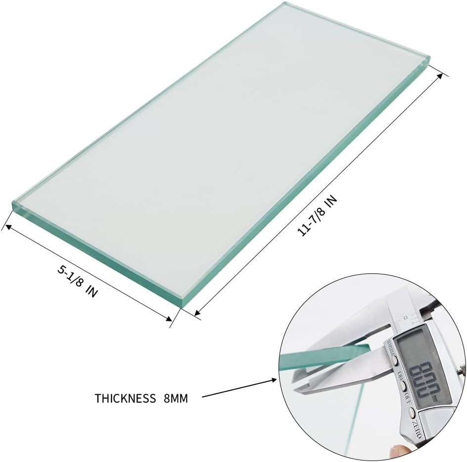 Flat Glass Lapping Plate Sharpening System Dead Flat Float Plate Glass