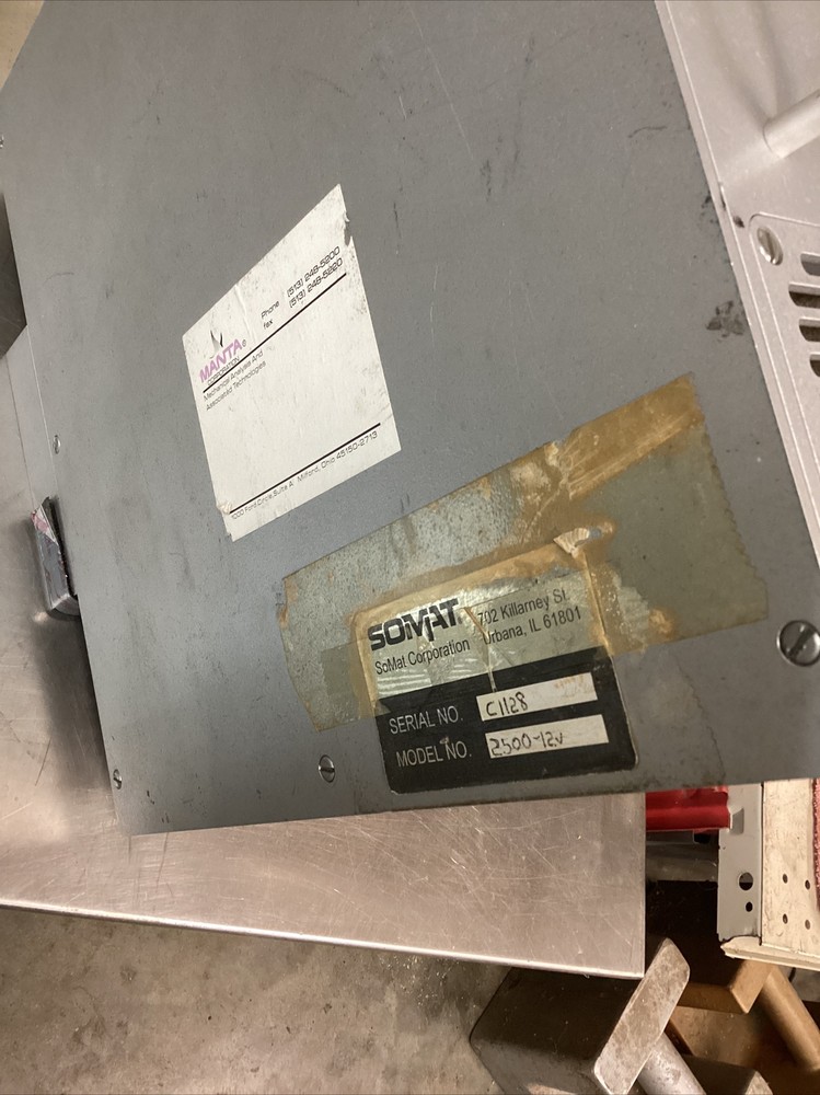 Somat Corporation Model 2500 Data Acquisition Field Computer System Used