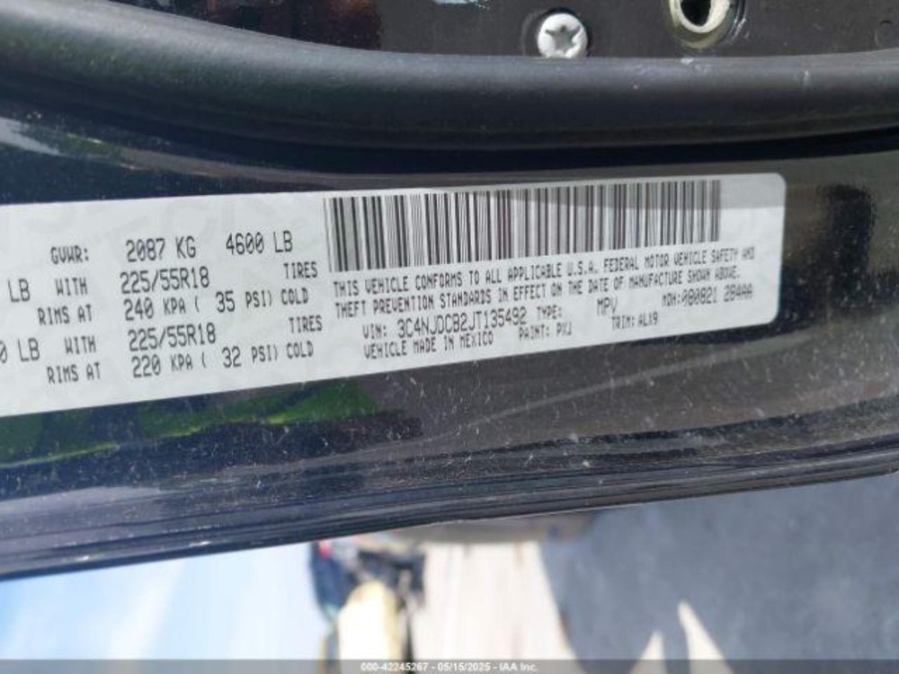 2018-2020 JEEP COMPASS Transfer Case AT