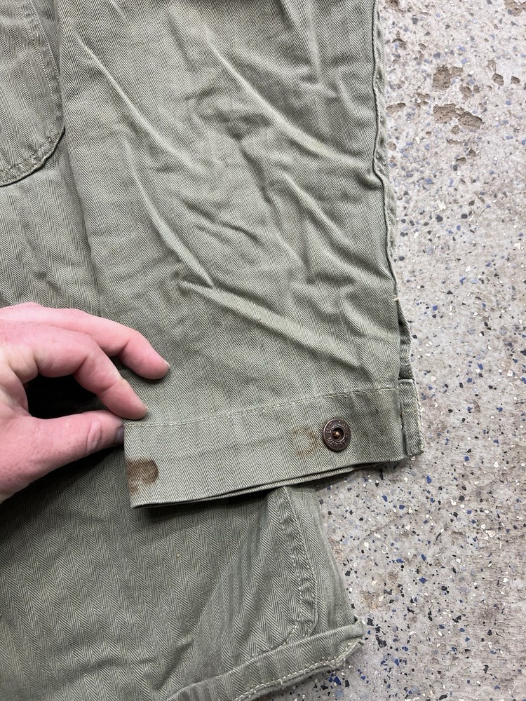 Authentic WW2 USMC HBT Chore Jacket