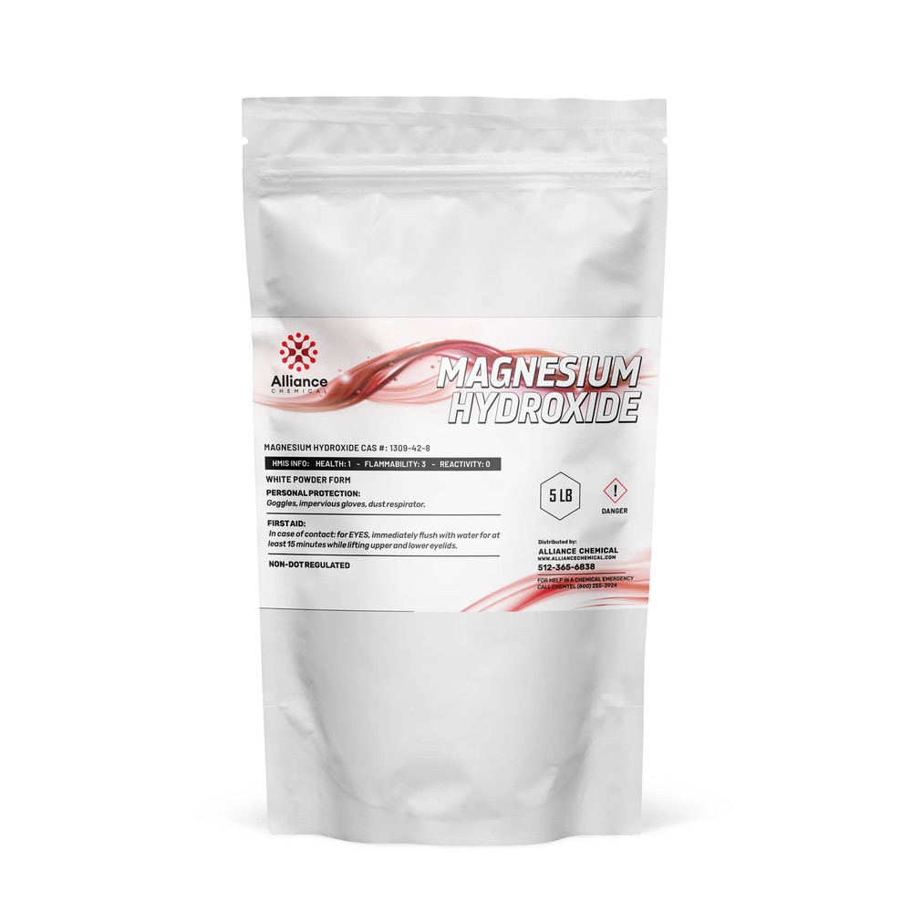 Magnesium Hydroxide Technical - 1 Pack (5 lbs.)