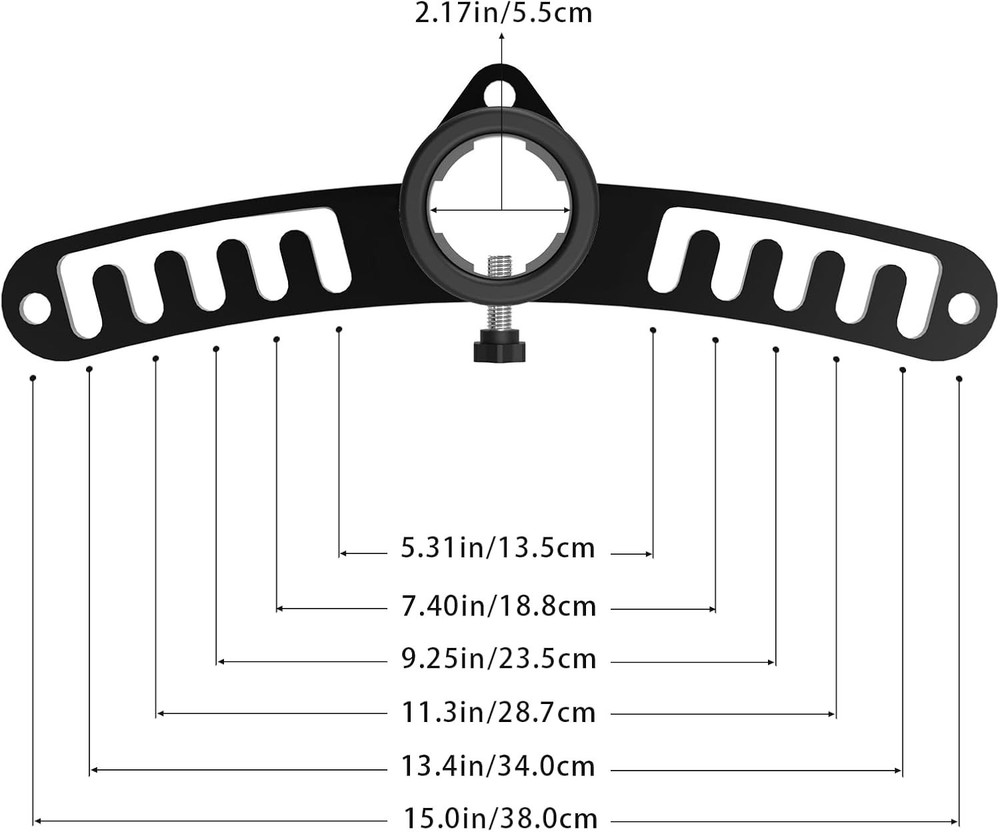 Double to Single Adaptor Plate Cable Pulley Machines Durable Solid Stainless