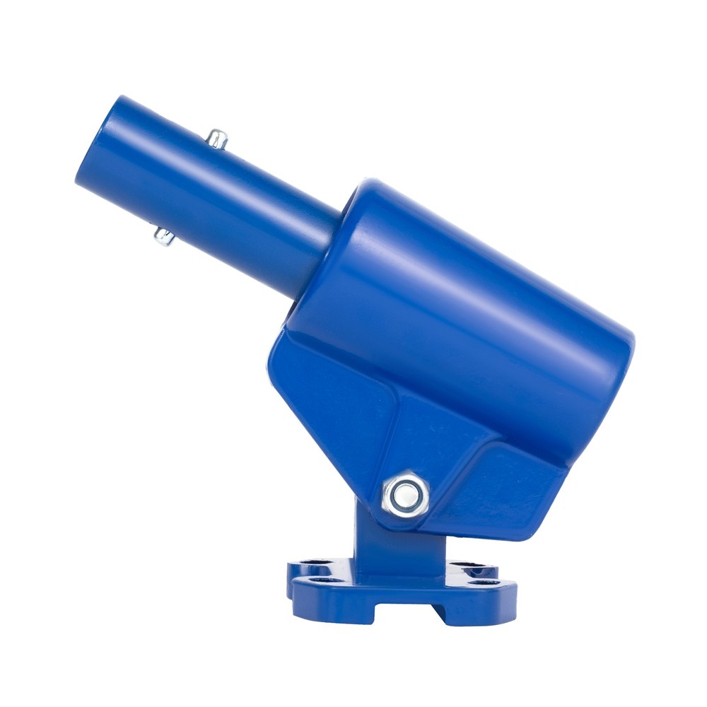 Bull Float 48x12” Concrete Float Tool Trowel Float With 3 Handles Round End Blue