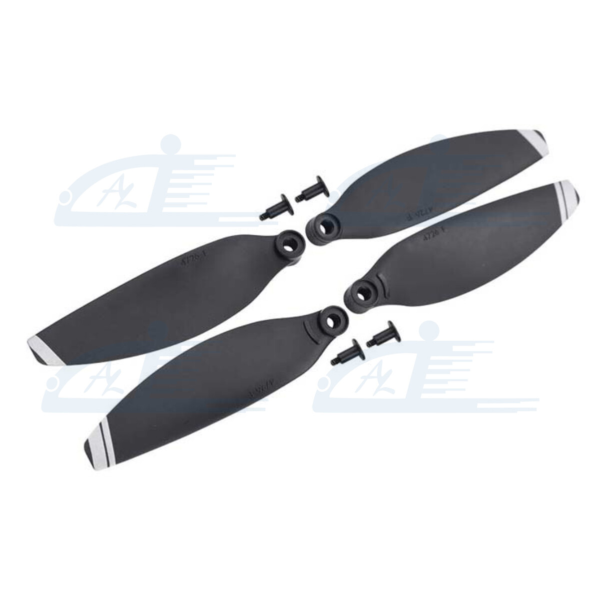 8pcs Silver Low-Noise Propellers Foldable Drone Props Blades for DJI Mavic Mini