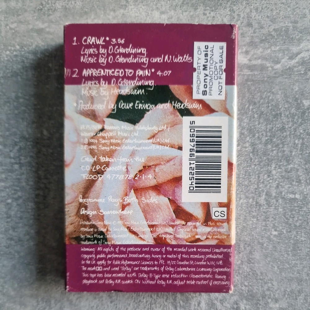 Headswim - Crawl - Cassette Single- 1995