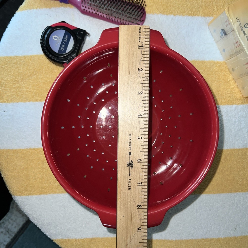 Norpro, Red, Colander, 8-Inch