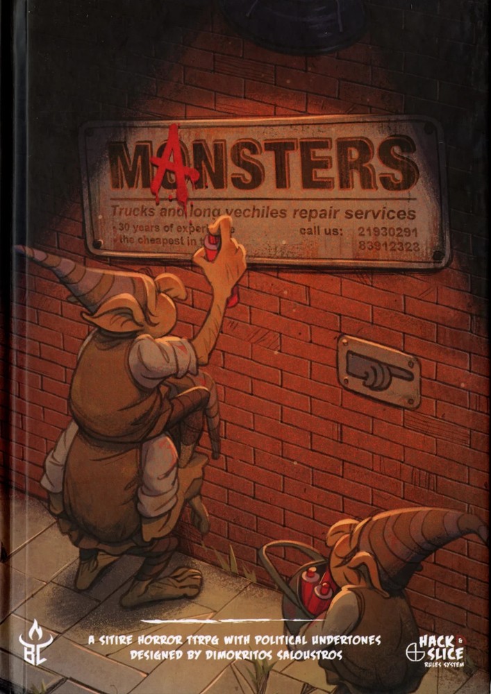 Mansters RPG: Corebook