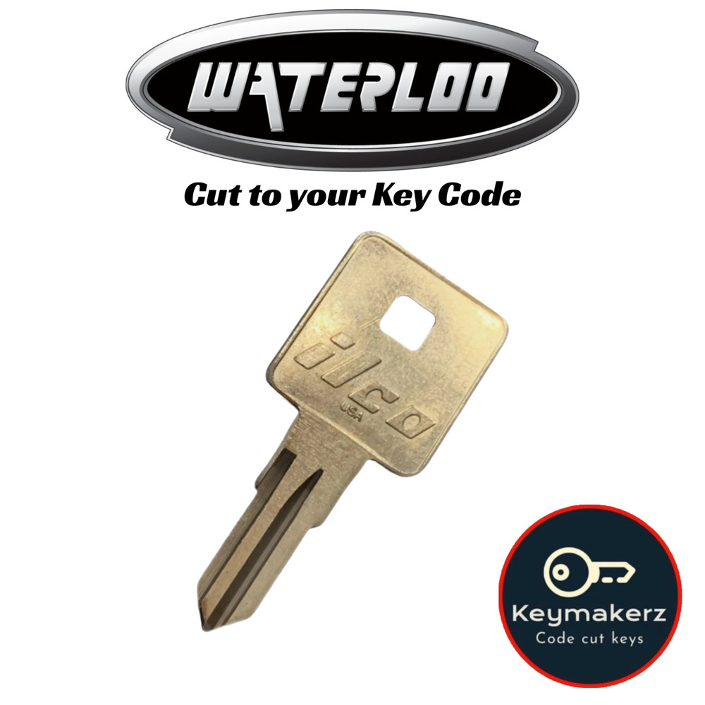 Waterloo Toolbox keys Replacement spare Key Cut to Code 8001-8223