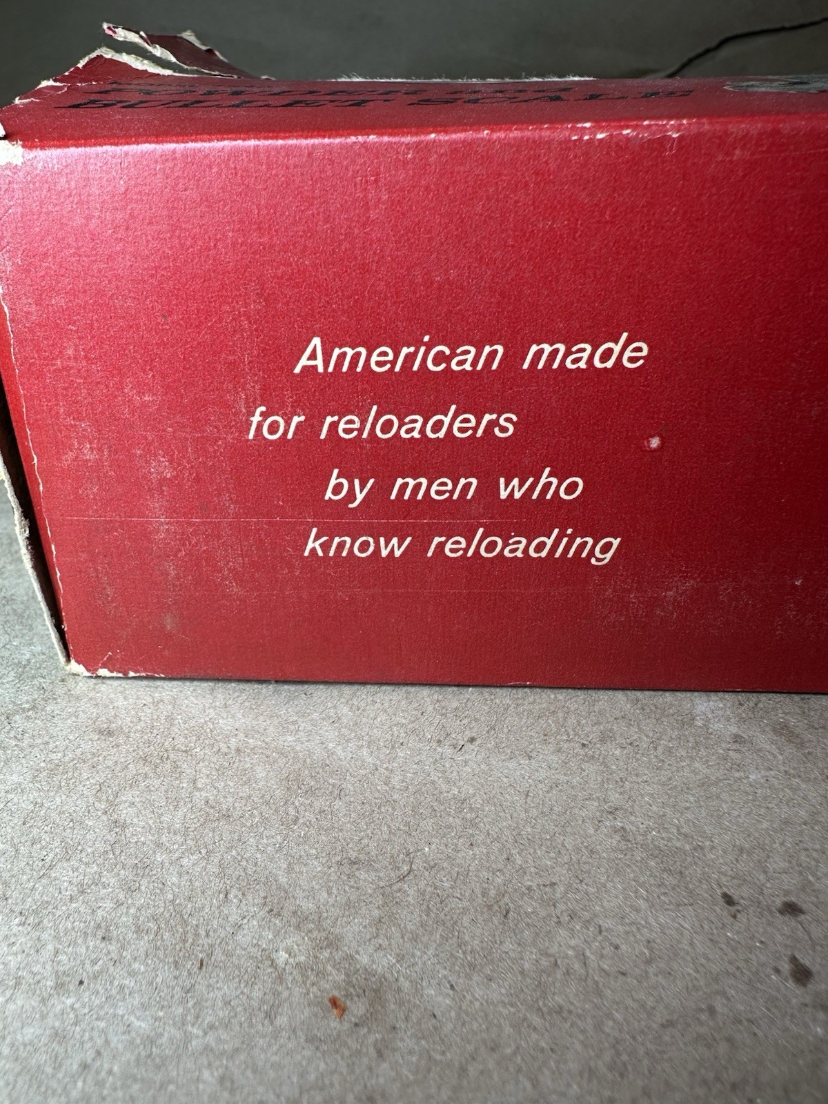 C-H #520 Powder & Bullet Scale Reloading Scale w/ Box & Instructions
