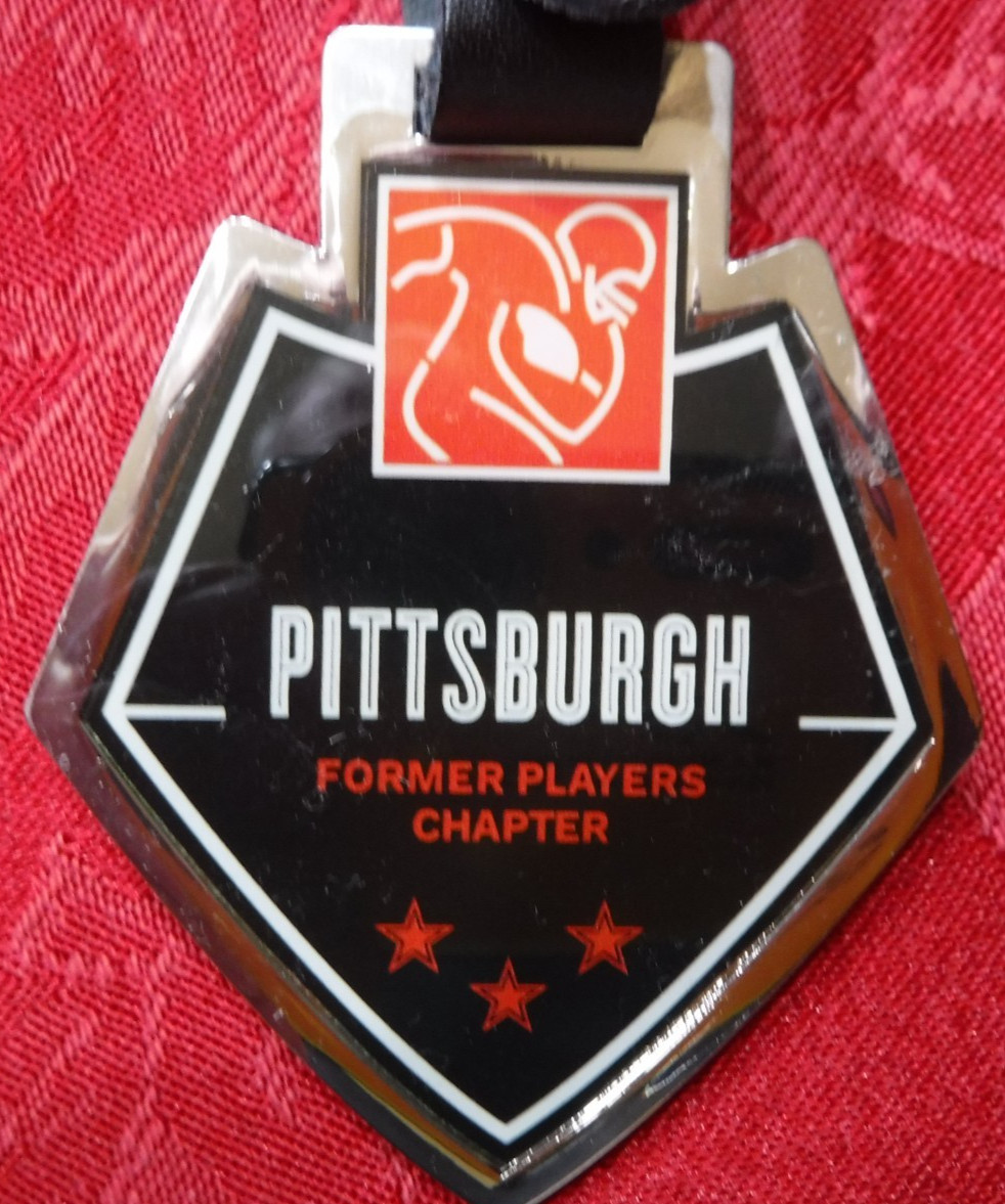 PITTSBURGH STEELERS NFL PLAYERS ASSOCIATION LUGGAGE TAG FORMER PLAYERS CHAPTER