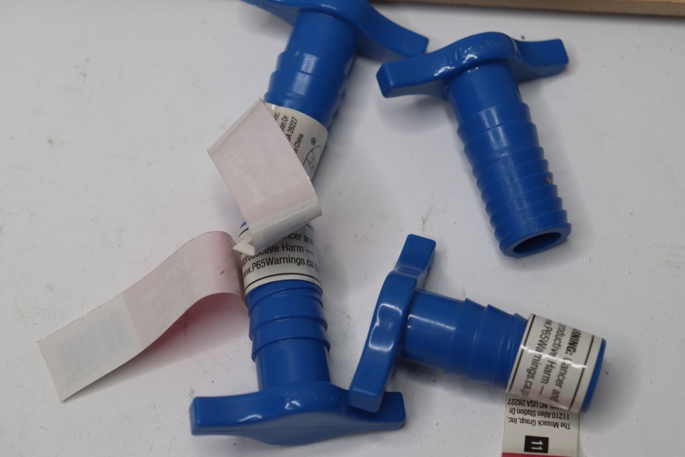 Apollo 1/2 in. Barb Insert Blue Twister Polypropylene Plug Fitting
