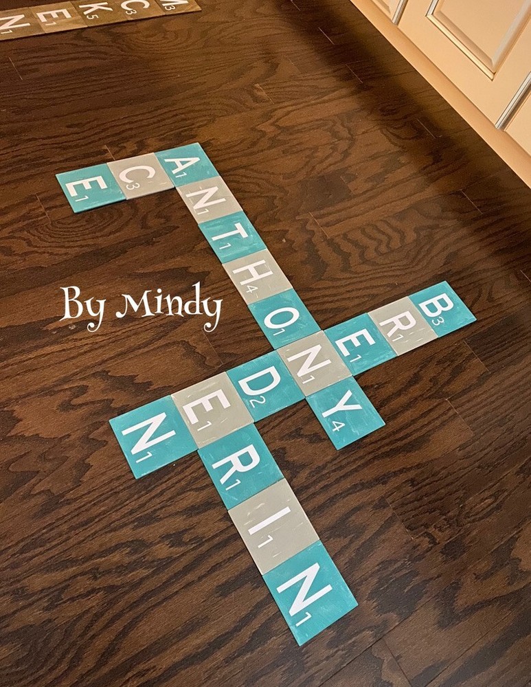 4X4 Scrabble Wall Tiles - Beautiful