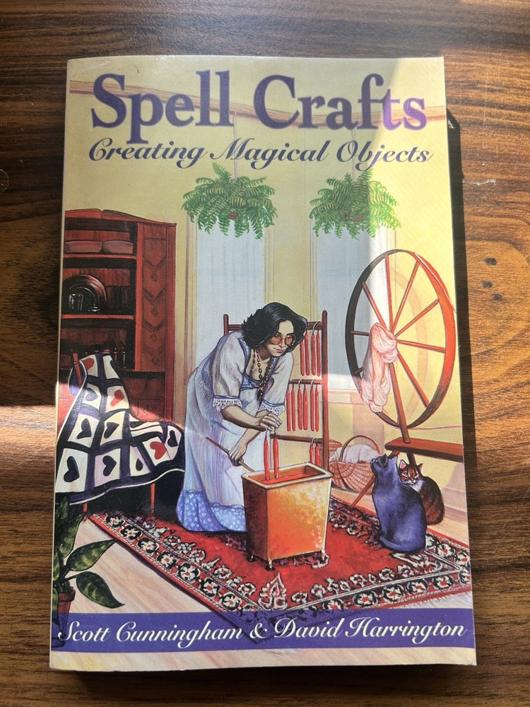Spell Crafts Creating Magical Objects Cunningham Harrington Wicca & Paganism
