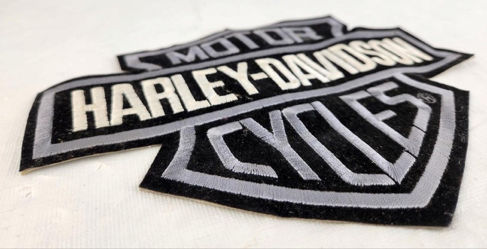 Large 8"x6.25" Harley Davidson Motorcycles Patch