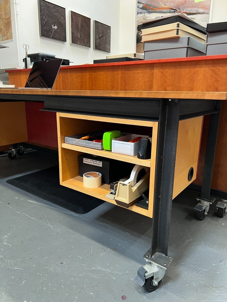 Custom designed mid-century desk