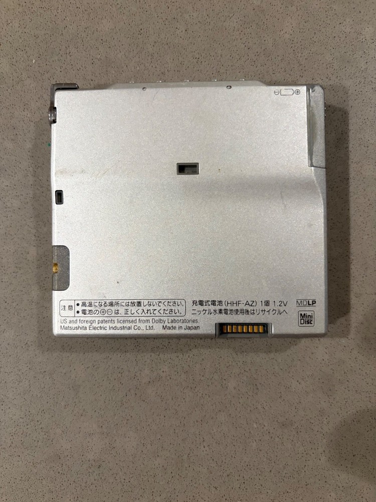 As-is Panasonic SJ-MJ59-S MD Player