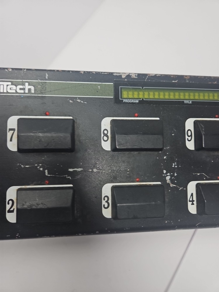 Digitech GSP2101FC Remote Foot Controller Untested. I Dont Know How To Use It.