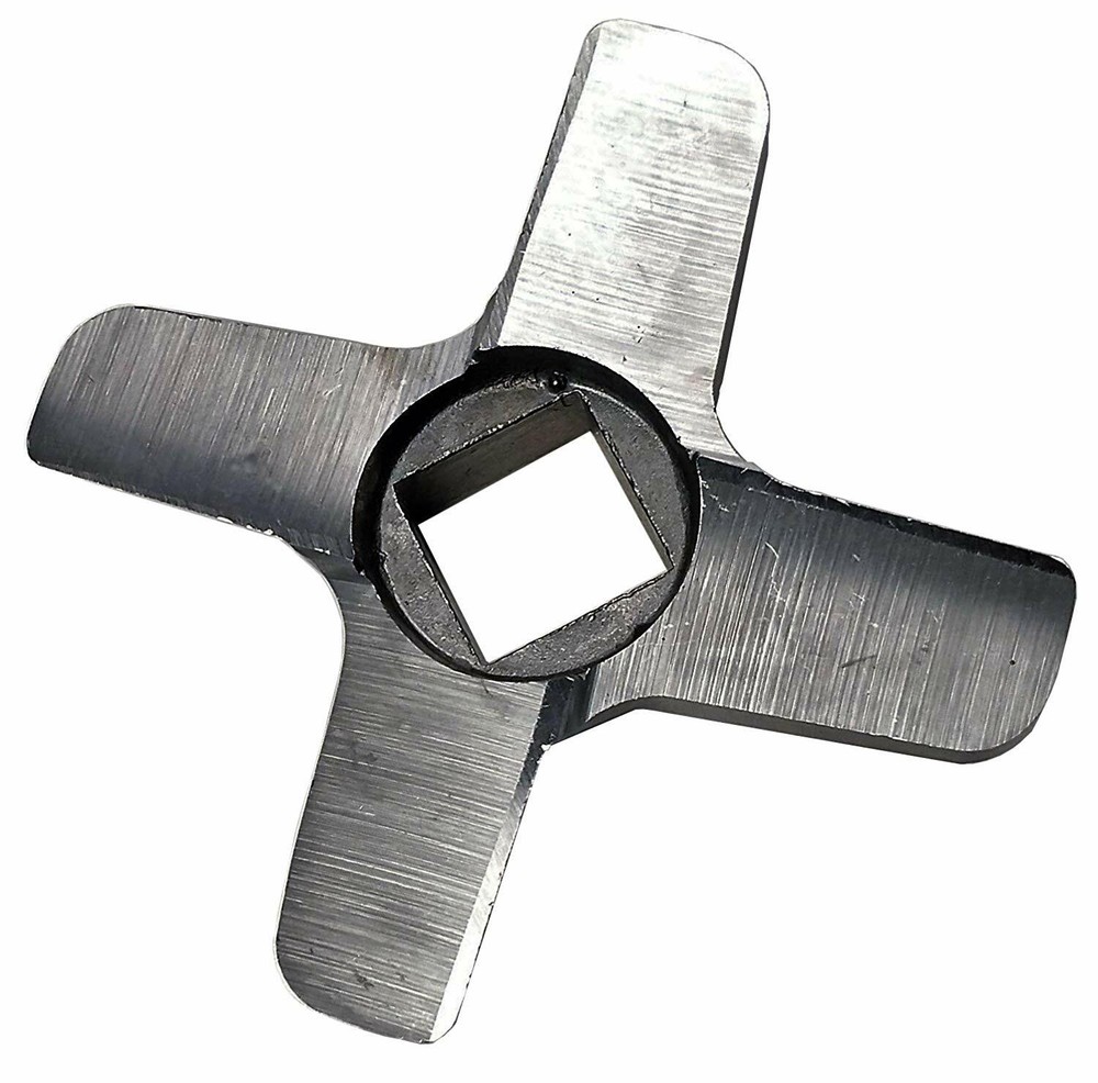 #12 Meat Grinder Blade Solid Drop Forge Steel Construction from Sharpened in USA