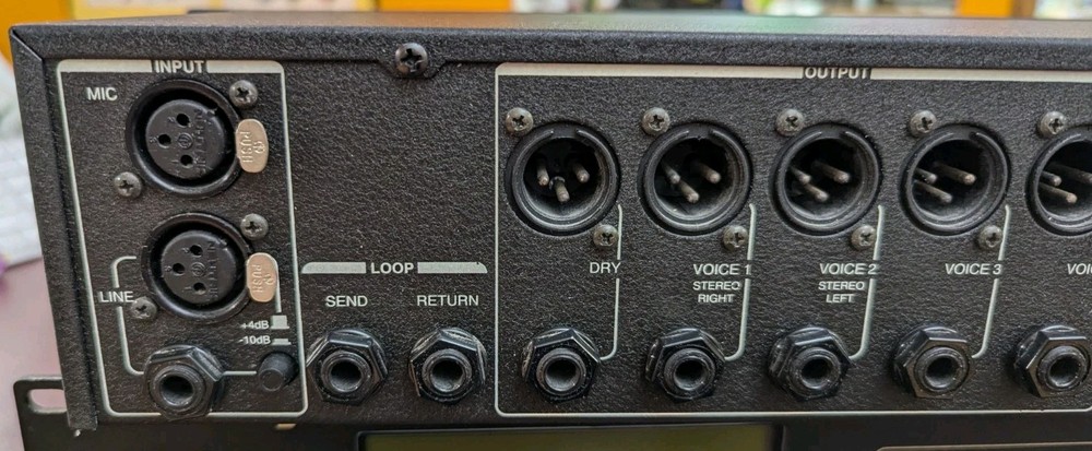 DigiTech Studio Vocalist Vocal Harmonizer Rack Mount Effect Processor W/Manual