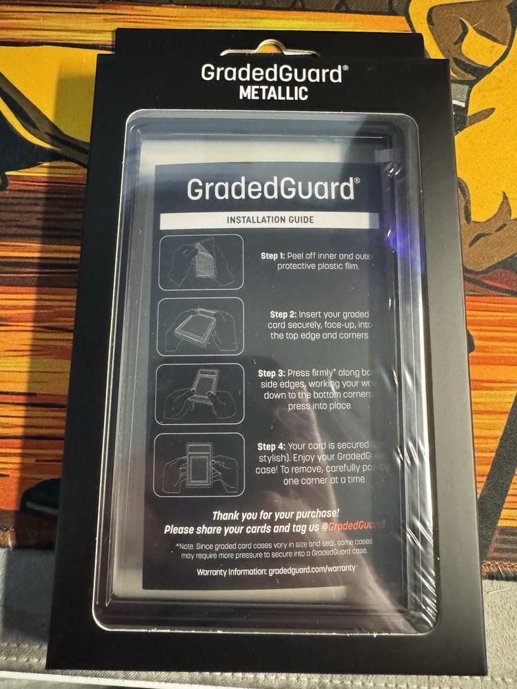 GradedGuard Obsidian PSA Card Display Case