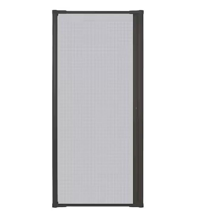 ANDERSON 32-36" x 80" Luminaire Bronze Single Universal Retractable Screen 2Aisl