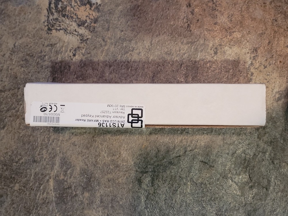 Interlogix Advisor Advanced Keypad ATS1136 Arming Station + MIFARE Card Reader