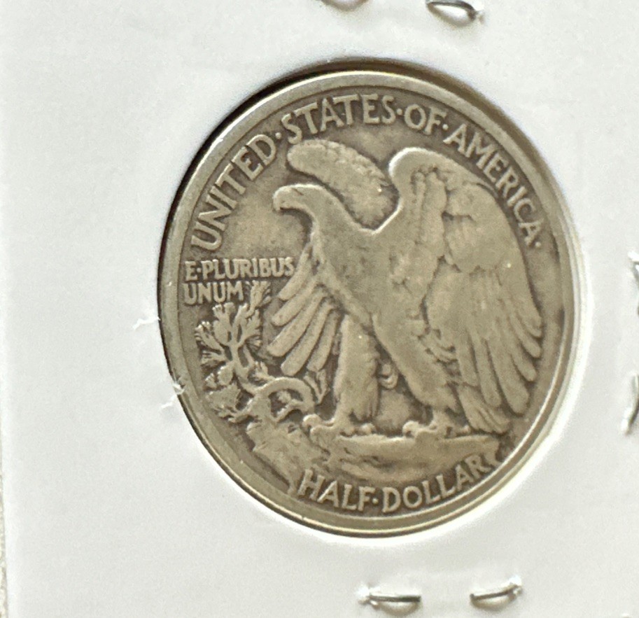 1937-P Walking Liberty Half Dollar