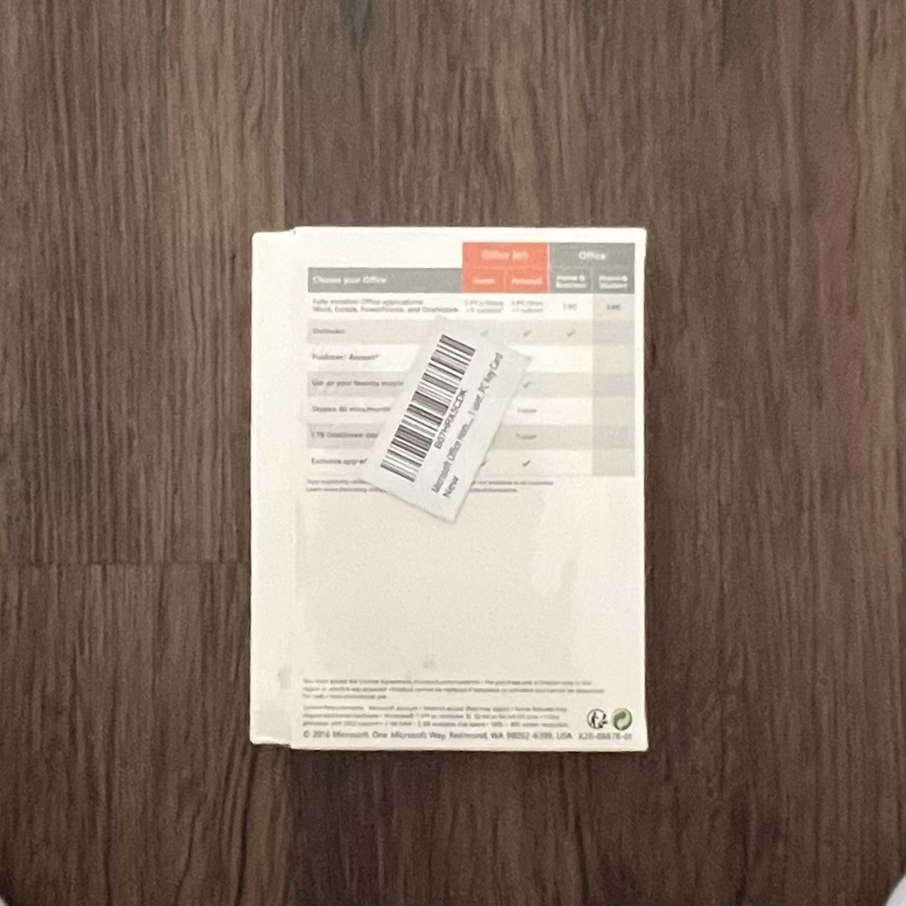 Microsoft Office Home & Student 2016 Software for Windows (79G04589) School Work