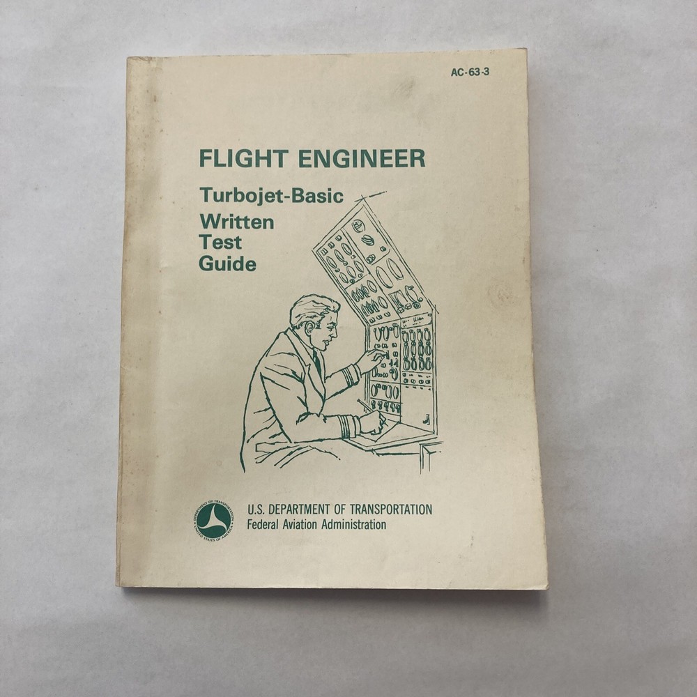 FAA - 2 Books - Turbojet-Basic & Turboprop Reciprocating Engine - Test Guides