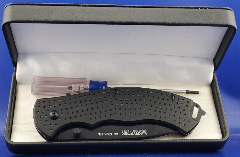 KRYPTEK SPRING ASSISTED FOLDING KNIFE