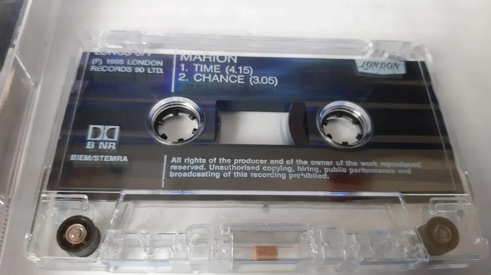 MARION - TIME - CASSETTE SINGLE