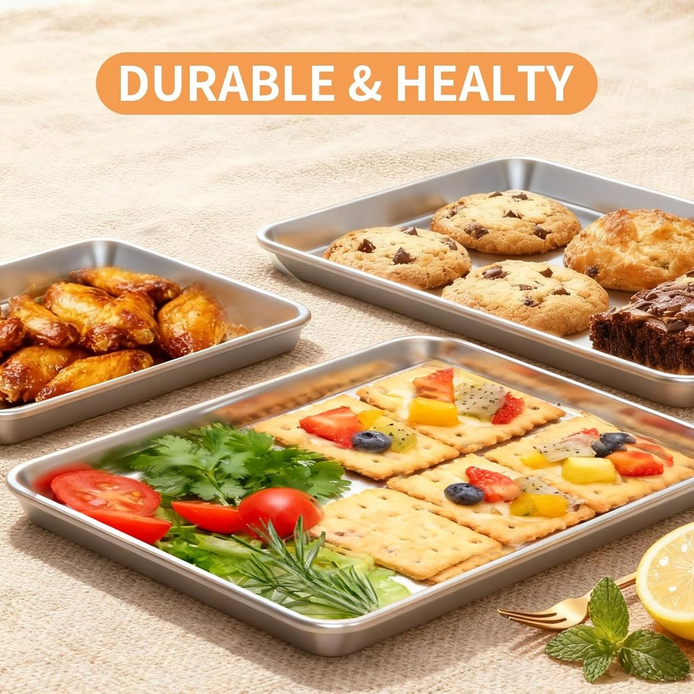 Stainless Steel Baking Sheet Set