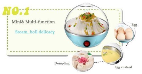 Multifunction Electric 7 Eggs Boiler Cooker Steamer Kitchen Cook