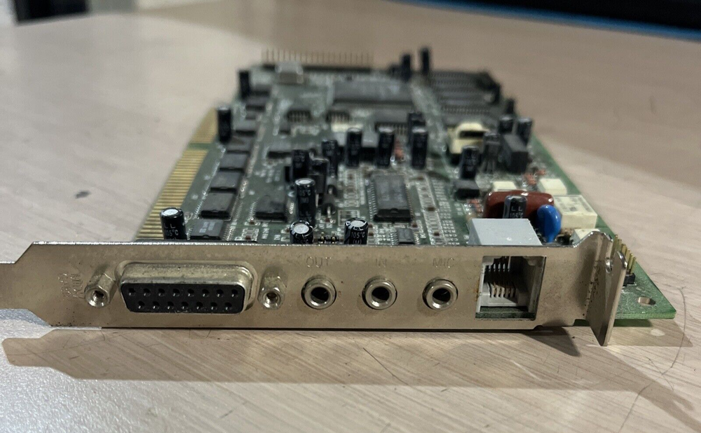 HP E7A3986 ISA MWAVE SOUNDCARD MODEM U3986V2