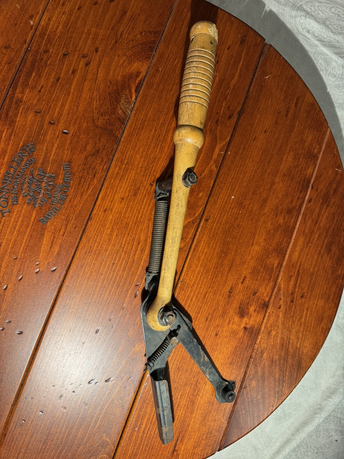 Antique Hand Thrower Clay Pigeon Target Trap Skeet Shooting Made in Japan