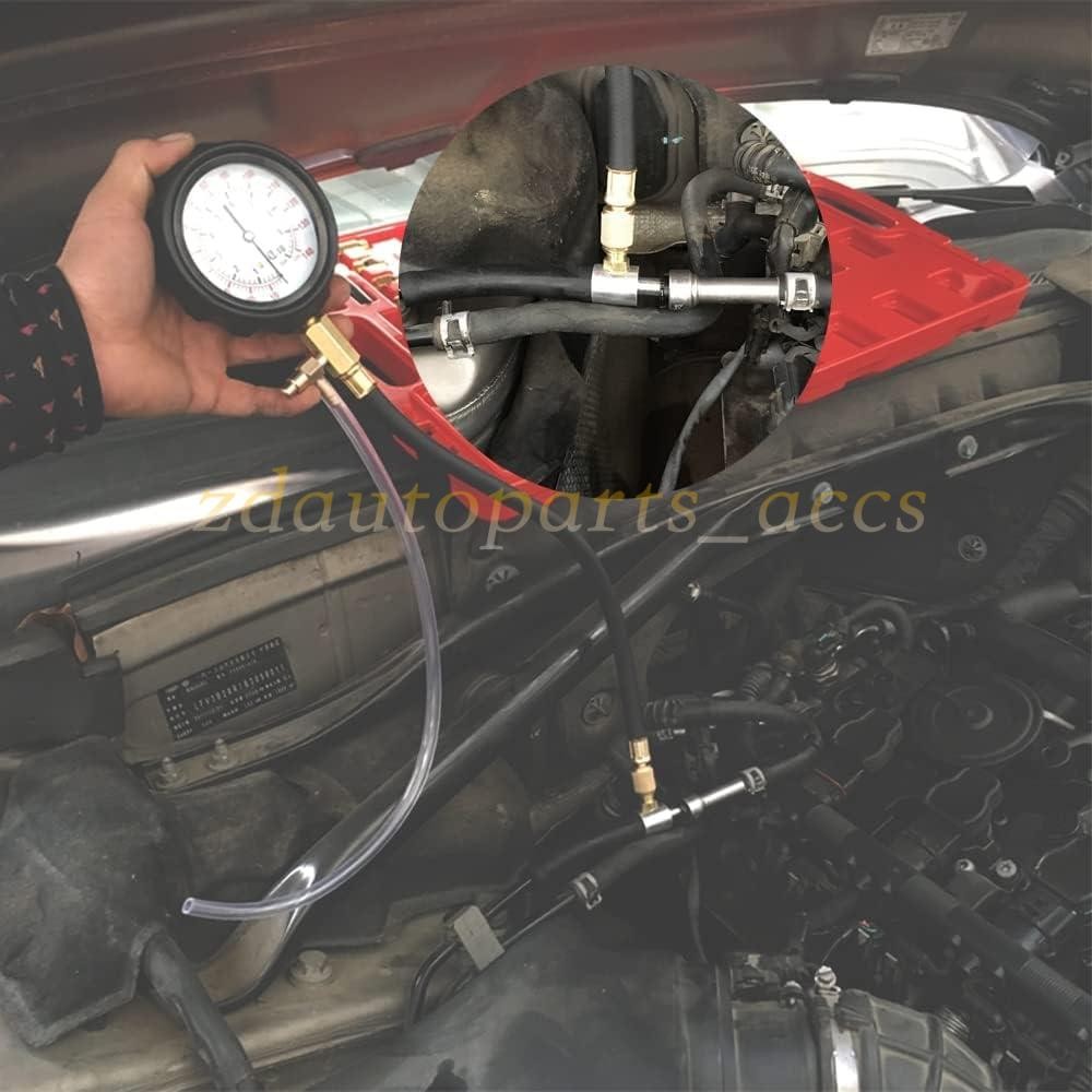 0-140 PSI Fuel Injection Pump Pressure Tester Injector Pump Pressure Gauge Set