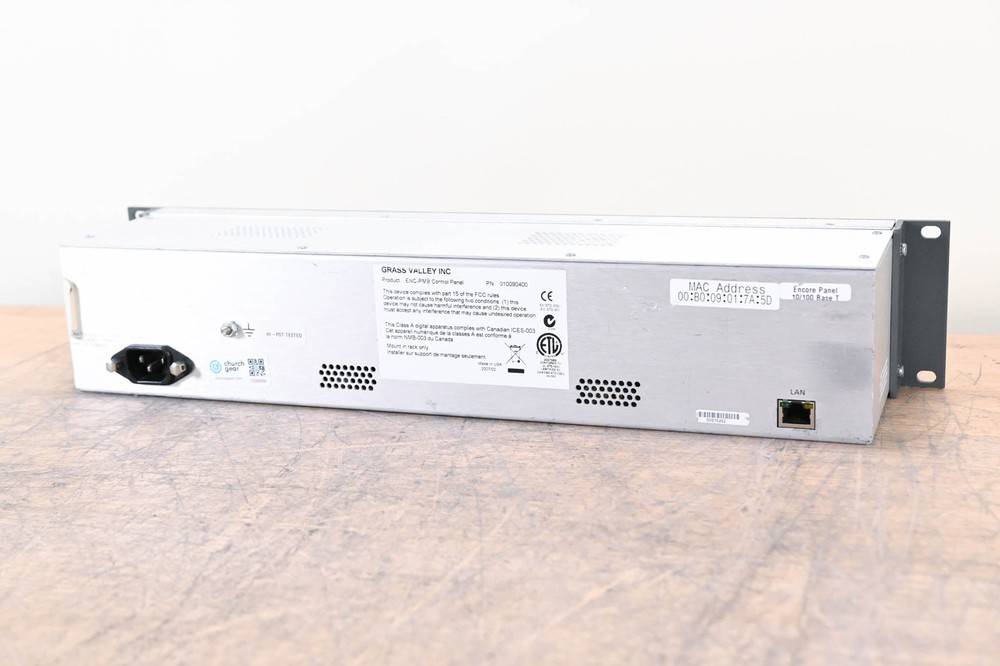 Grass Valley ENC-PMB Control Panel CG00559