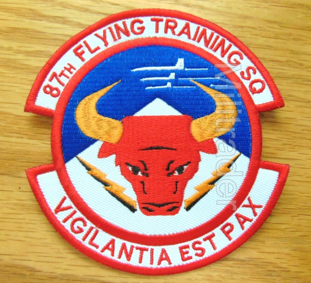 US Air Force 87th Flying Training Squadron Patch 4.5"