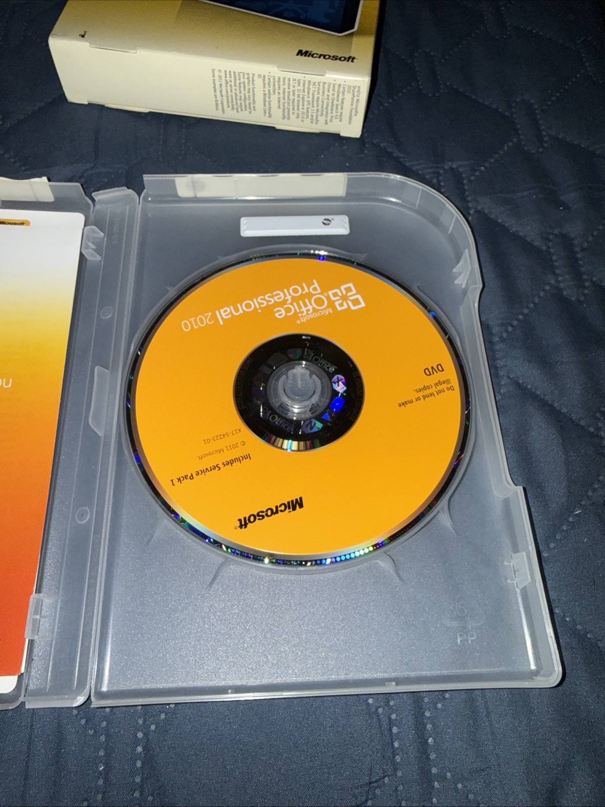 Microsoft Office Professional 2010 DVD • Complete Retail Box • Product Key Inc