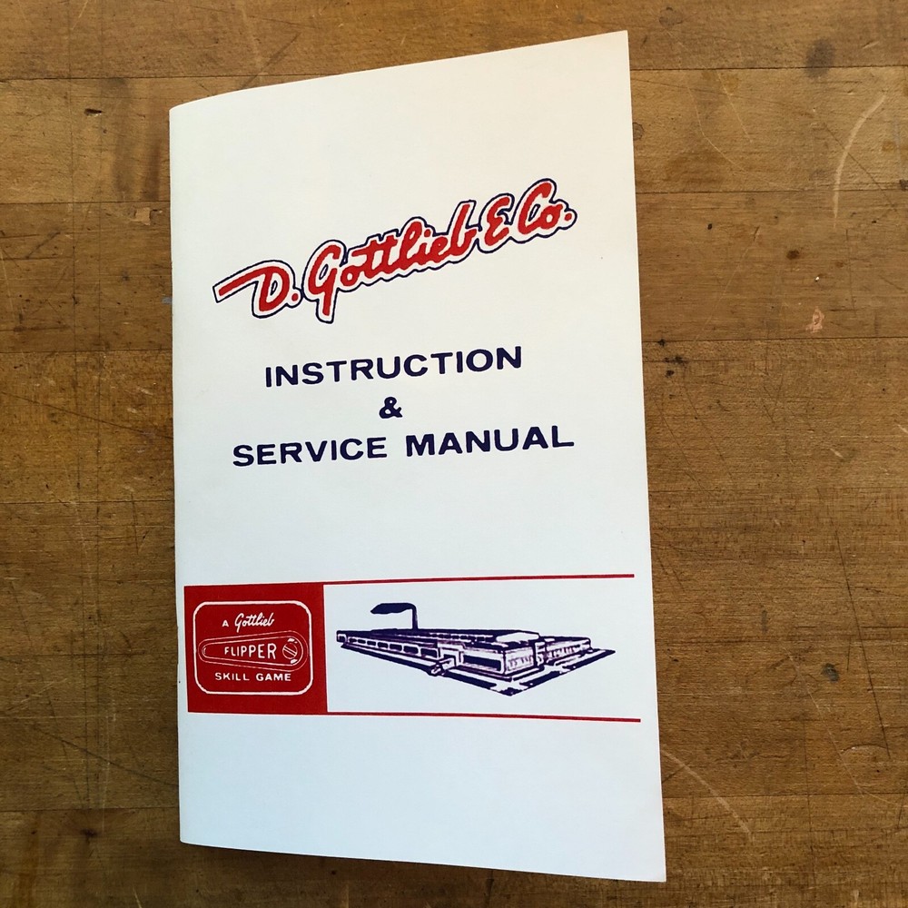 D. Gottlieb & Co. Instruction & Service Manual